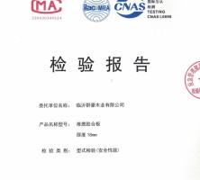 山东2025难燃胶合板18厘检测报告厂家